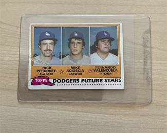 1981 Topps #302 Fernando Valenzuela Rookie