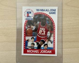 1989 NBA Hoops All Star Weekend #21 Michael Jordan
