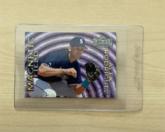 1997 Fleer Metal Universe Magnetic Field #9 Alex Rodriguez