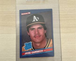 1986 Donruss #30 Jose Canseco Rookie