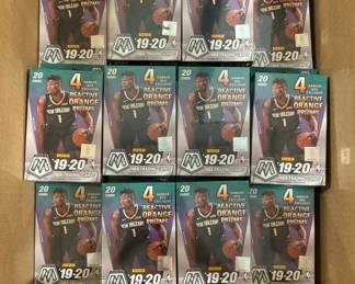 2019-20 Panini Mosaic Basketball (Lot of 20) Sealed Blaster Box Zion Morant RC