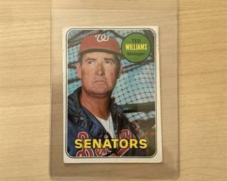 1969 Topps #650 Ted Williams