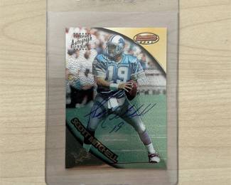 1997 Bowman's Best Certified Autograph #44 Scott Mitchell