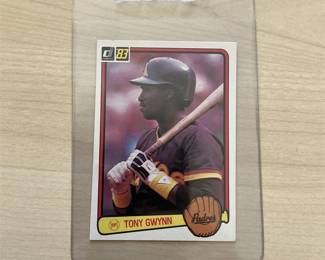 1983 Donruss #598 Tony Gwynn Rookie
