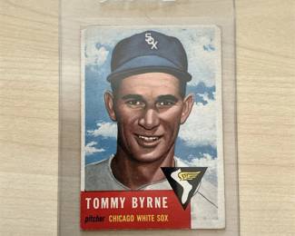 1953 Topps #125 Tommy Byrne Nice