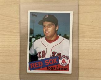1985 Topps #181 Roger Clemens Rookie