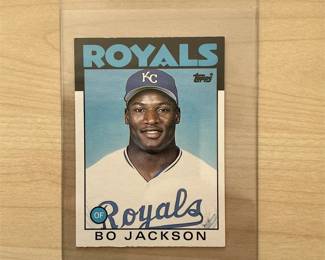 1986 Topps #50T Bo Jackson