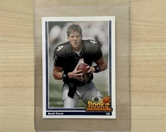 1991 Upper Deck Rookie Force #647 Brett Favre Rookie