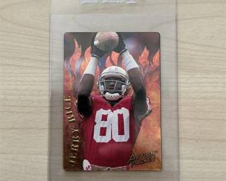 1994 Action Packed Catching Fire#R1 Jerry Rice