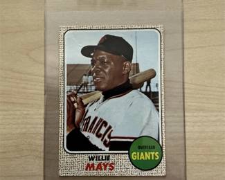 1968 Topps #50 Willie Mays