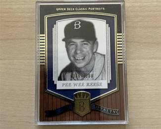 2003 Upper Deck Classic Portraits #219 Pee Wee Reese 309/1200