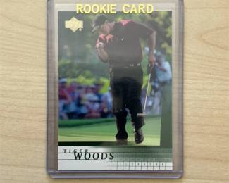 2001 Upper Deck #1 Tiger Woods Rookie