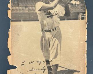 Jackie Robinson September 23rd 1949 Original Magazine Photo Mailer Rare Dodgers