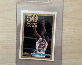 1993 Topps 50 Point Club #64 Michael Jordan