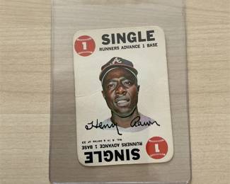 1968 Topps Game Hank Aaron