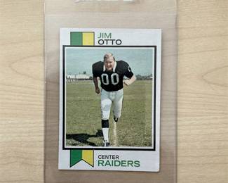 1973 Topps #461 Jim Otto