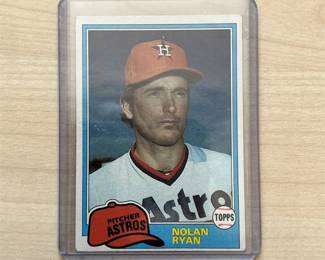1981 Topps #240 Nolan Ryan