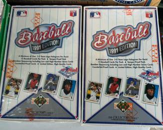 1991 Upper Deck Baseball High Series Lot of 2 - Factory Sealed Michael Jordan