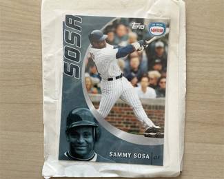 2001 Topps Nestle Insert #5 Sammy Sosa