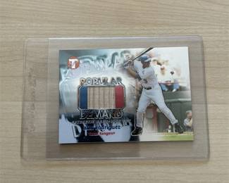 2002 Topps Popular Demand Authentic Game-Used Bat #PD-AR Alex Rodriguez 951/1000