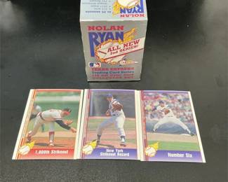 Nolan Ryan 1992 Texas Express 2nd Series Complete Set in Box 110 Cards