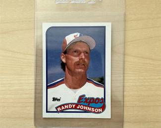 1989 Topps #647 Randy Johnson Rookie