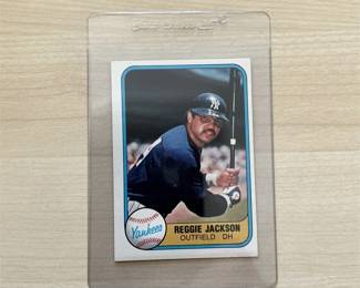 1981 Fleer #79 Reggie Jackson