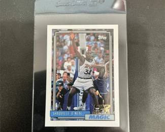 1992-93 Topps #362 Shaquille O'Neal Rookie