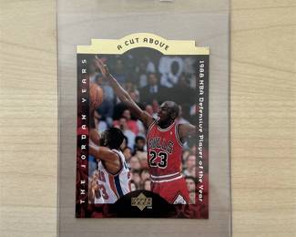 1996-97 Upper Deck A Cut Above #CA4 Michael Jordan Through the Years