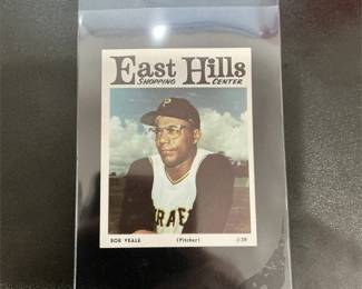 1966 East Hills Shopping Center Pittsburgh Pirates Bob Veale