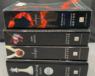 Set Of Stephenie Meyer Twilight Series Books Hardback And Paperback