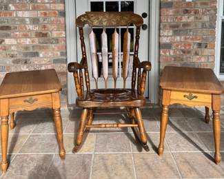 Substantial MCM Rocker Quality Mersman Tables