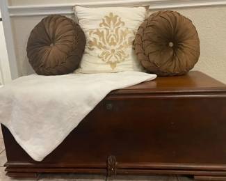 Vintage Cavalier Co. Cedar ChestOrnate Details... You Dont See One in Great Shape Like This Often
