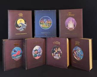 Rare Collectible Disney Storybook Ornament Set Collection  7 Boxed Sets