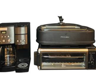 ThreePiece Kitchen Appliance Bundle  Ninja, Power Grill, and Cuisinart