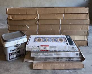 Premium Flooring Tile Lot  Chocolate Maple Laminate  Decorative Porcelain Tile