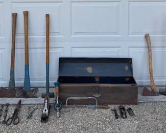 A True Treasure Trove of Vintage Tools Genuine Nordland Axe... Collectible