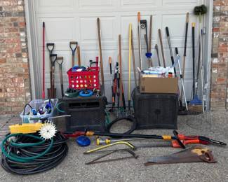 Huge Garden, Lawn, and Home Tool Collection Everything You Need