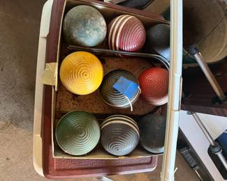 Vintage Croquet Balls