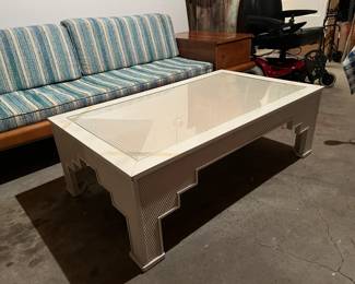 Adrian Pearsall Day Bed/Sofa with Vintage Art Deco Coffee Table
