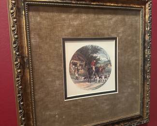 Fox Hunt Framed Print