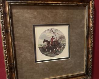 Fox Hunt Framed Print