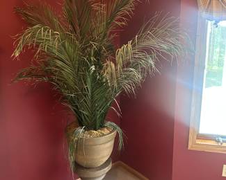 Large Potted Faux Plant