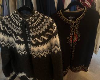 Hand Knit and Icelandic Sweaters