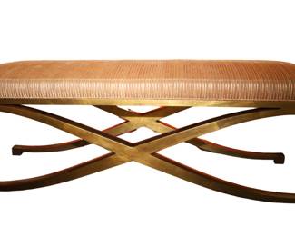 Hollywood Regency Bench