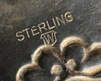 Sterling Silver Decanter Labels (3pc)