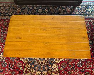 Salvaged Wood / Metal Base Coffee Table - Made in Malaysia (Dimensions TBD)