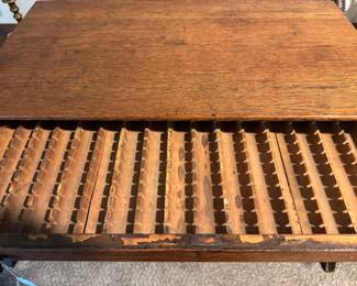 Antique Spool Cabinet