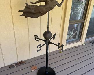 Archangel Gabriel Copper Weathervane (Complete)