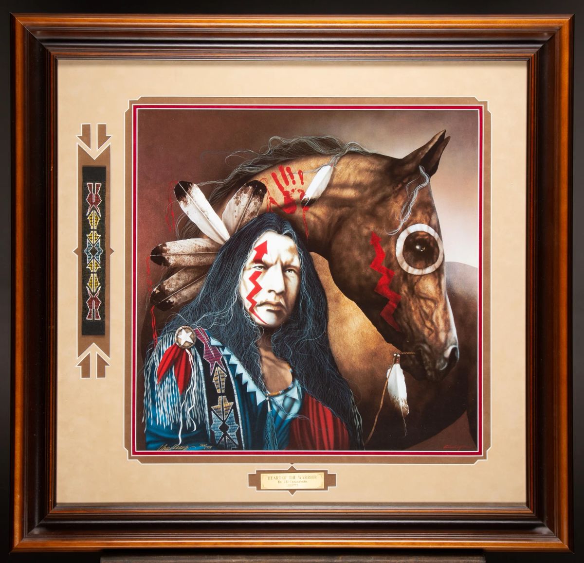J.D. Challenger Giclee ‘Heart of a Warrior’